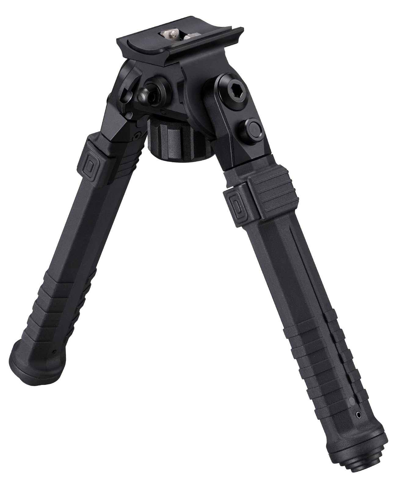CVLIFE Tactical Bipod for Rifle Bipod Mount to Sling Swivel Stud, Made of Aluminum and High-Strength Polymer, Adjustable Height and Angle, Stable for Hunting and Shooting (Black, 8