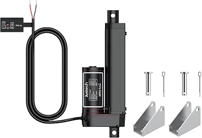 Justech 100mm Linear Actuator 1500N 12V Heavy Duty Motor