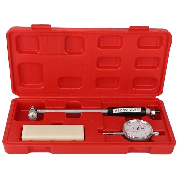 Buy Dial Bore Gauge, Asixx Dial Bore Gauge 50160MM Diameter Indicator Bore Gauge Engine