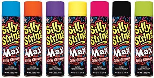 Just For Kicks KMS-00440-24 Silly String MAX- Pack of 24