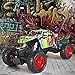 GoStock Remote Control Car, 1:18 Scale RC Car Off-Road All Terrain High Speed 2.4Ghz Radio Electric 4WD Hobby Grade Monster Truck Unique Graffiti Rock Crawler for Boys Girls Gift