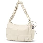 WESTBRONCO Medium Puffer Crossbody Bags for Women Nylon Shoulder Bag Quilted Hobo Bag Women's Handbags with Adjustable Strap