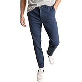 Chubbies Original Stretch Twill Pants – 30’’ Mens Khaki Pants with Comfort Stretch, Slightly Tapered Leg, and Elastic Waist