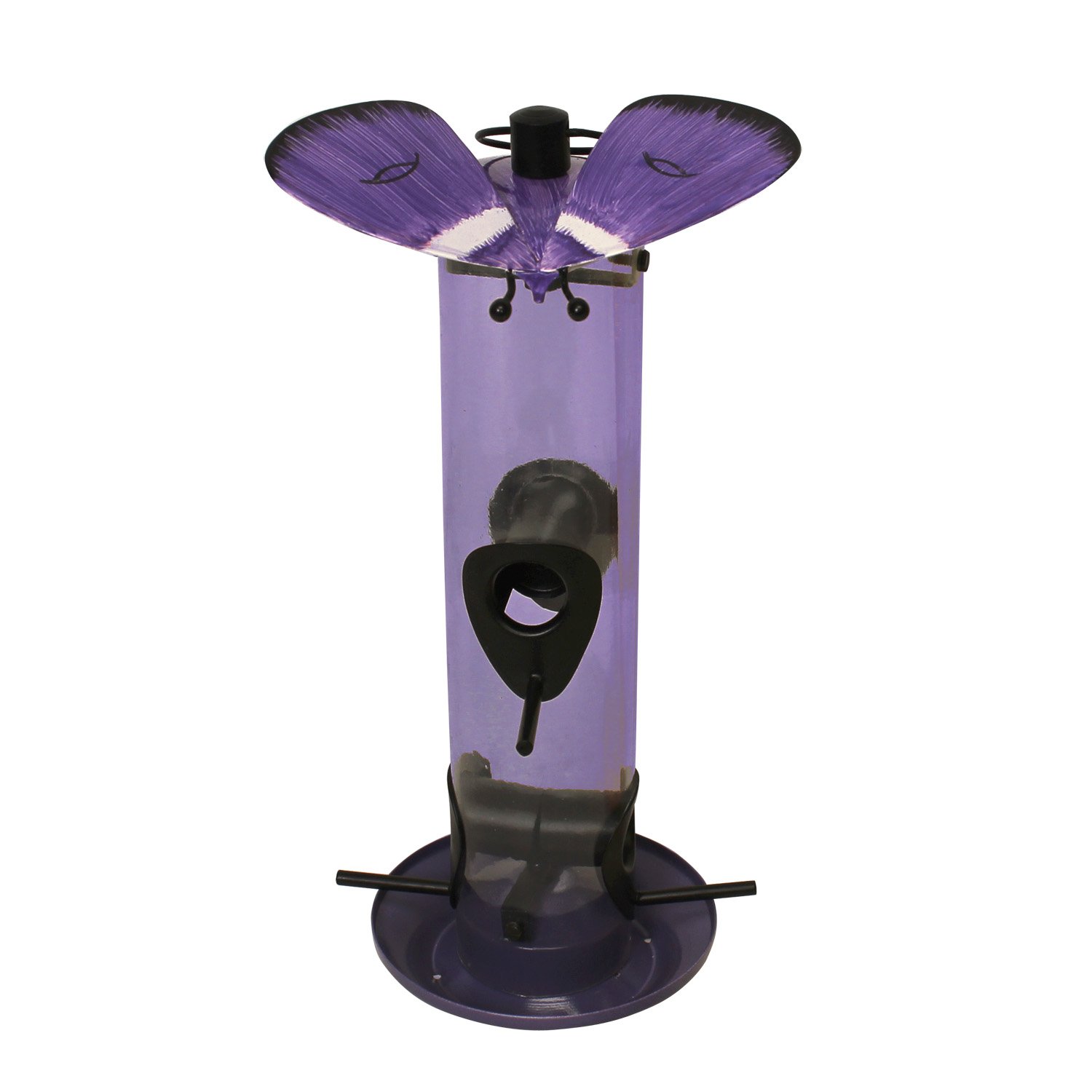 Heath Outdoor Products 21520 Gossamer Butterfly Tube Feeder, Purple