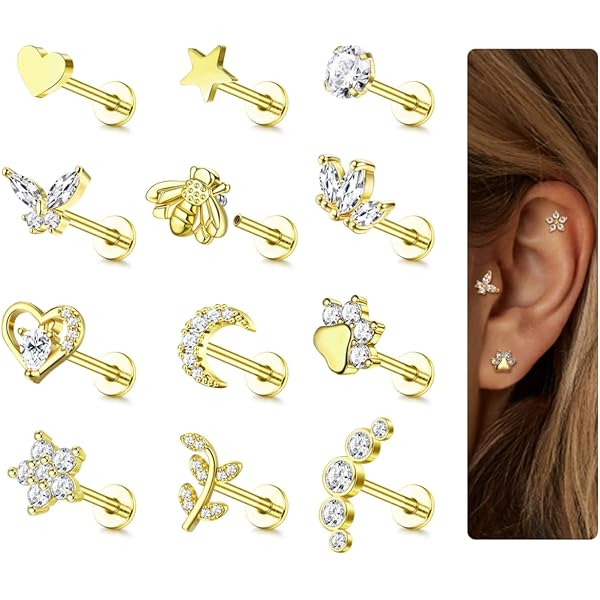 Cartilage Piercing How To Take Out A Flat Back Tragus Piercing