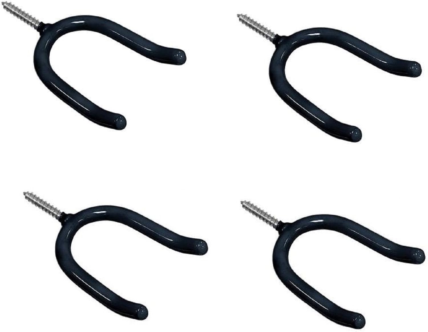 Hang Shovels Rakes Utility UHooks 3 ½ etc. Garden Tools RamPro 4 Black