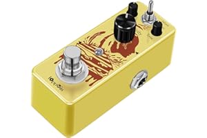 IOppWin COMP Optical Compressor Pedal - Classic Smooth Dynamics Control, Preserves Transients, Metal Enclosure, True Bypass for Guitar/Bass