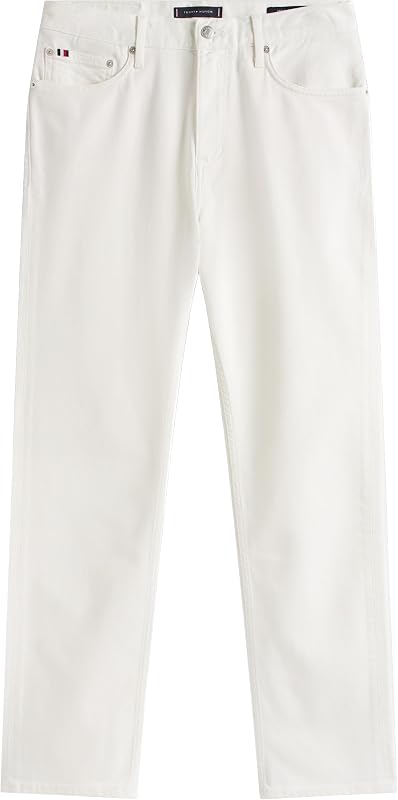 Jean Homme Regular Mercer Taille Mi-Haute, Blanc (Off White), 32W/28L