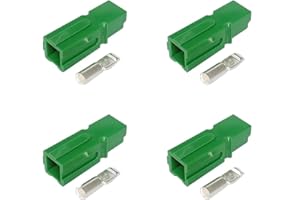 10/20/100 Pcs Anderson Single Pole SB30 30A 75A 120A 180A Plug 600V DC Battery Connector UPS Power High Current Quick(Green,2