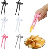 Finger Chopsticks for Snacking,6PCS Reusable Snack Grabber Chip Helper Tool | Snack Chopsticks for Gamers, Cheetos Grabber with Non-Slip Grip, Fun Stocking Stuffers for Teen Boys