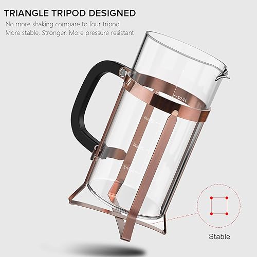 Pressure Steel Coffee Press Frieling Stainless-Steel French Press