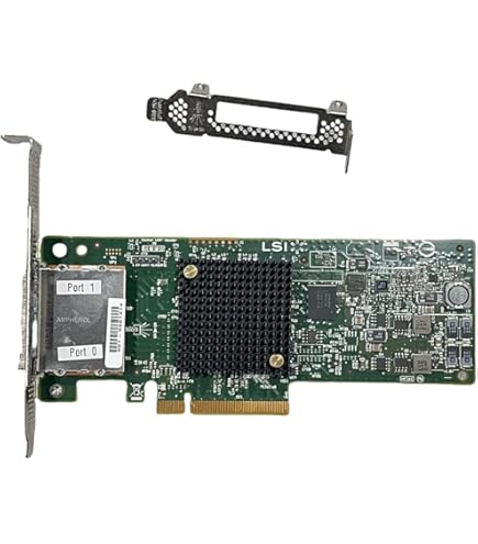 拡張カード LSI SAS 9207-8e Amazon.com: LSI SAS 9207-8e 8-Port 6Gb/s SATA+SAS PCI-Express 3.0