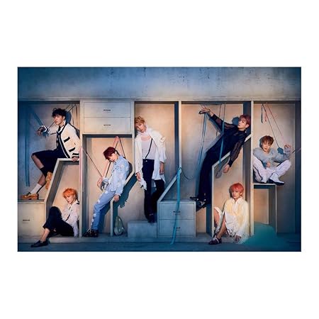 Yovvin BTS Poster, Kpop Bangtan Jungen [Love Yourself ? Answer] Wanddekoration, Sammlung und Beste Geschenk für The Army(Styl