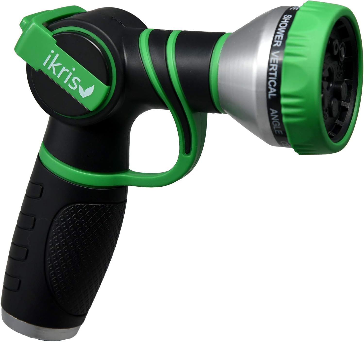ikris One-Touch Lever Garden Hose Nozzle 9 Pattern Sprayer : Garden & Outdoor
