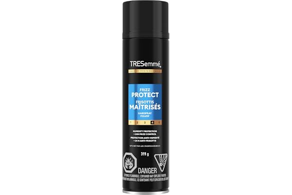 TRESemmé Frizz Protect Hairspray with Pro Lock Tech™ for anti-frizz hair styling with all-day humidity resistance 311 g