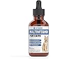 Cat Multivitamin - Supports Immune Health, Skin, Coat, Heart Health & More - Cat Vitamins - Cat Supplements & Vitamins - Cat Vitamins for Indoor Cats - Kitten Vitamins - Cat Immune Support - (1)