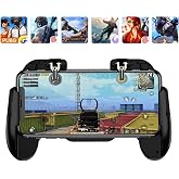 Ytuomzi Mobile Phone PUBG Game Controller L1R1 Shoot and Aim Trigger Joystick Ergonomic Gamepad for PUBG Mobile/Knives Out,Phone Gaming Controller for 4.7''- 7.0'' Android &amp; iOS (H6)