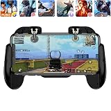 Ytuomzi Mobile Phone PUBG Game Controller L1R1 Shoot and Aim Trigger Joystick Ergonomic Gamepad for PUBG Mobile/Knives Out,Phone Gaming Controller for 4.7''- 7.0'' Android & iOS (H6)