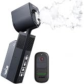 PMI SmokeNINJA PRO V2 Hazer Kit, Portable Handheld Fog Machine | 1000 Sq Ft Coverage, 3x Output, Aero Mesh Anti-Spitting, SGS Approved, No Burning Smell, for Film &amp; Photo