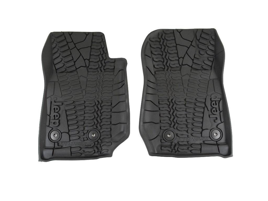 Mopar 82213860 Jeep Wrangler Unlimited 4Door Black AllWeather 3Piece