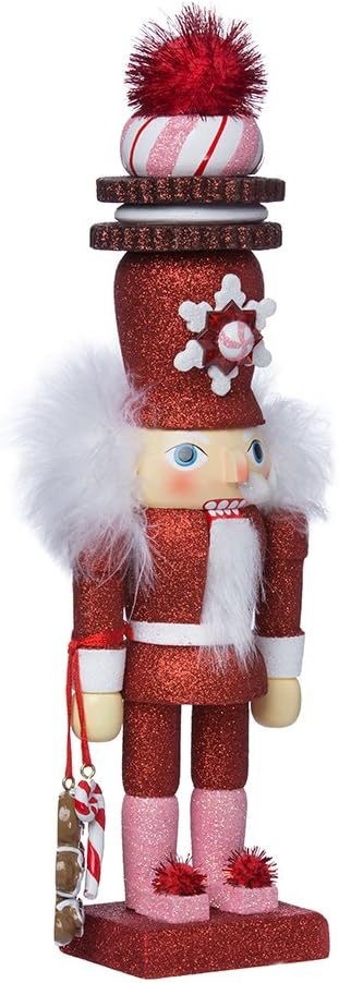 Nutcrackers - Kurt S. Adler Kurt Adler Nutcracker, RED, 12in