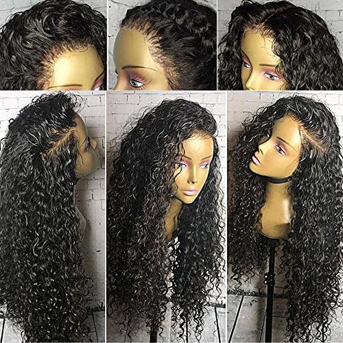 Fushen Hair 360 Lace Wig for Black Women Full Lace Frontal Wigs with Baby Hair Pre Plucked Natural Hairline(22 inch with 180% denisty, 360 lace wig)