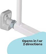 Safety 1st Wall Fix Extending Metal Gate 62-102cm White Baby Safety Gate view 6