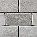 Silverado Gray 2X4 Marble Tumbled Mosaic Tile