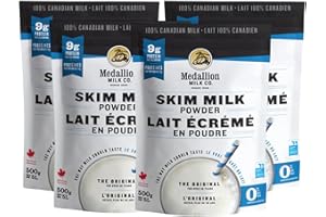MEDALLION Skim Milk Powder 500g (Bag Package) (4 Bags)