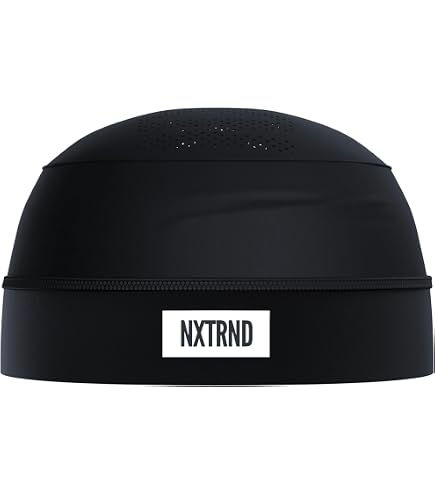 Nxtrnd Sports Headband, Football Skull Wrap, Fits Under Football Helmet (Black) : Clothing, Shoes & Jewelry