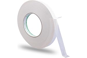 WENSSKKU Double Sided Sticky Fabric Tape,1 Inch x 200 Feet Hem Tape No Sew No Iron,Double Sided Hemming Tape for Clothes, Pants, Curtains, Crafts and DIY Projects,Thin and Removable