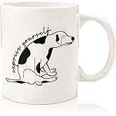 MargoDream Veterinary Medicine Gift Appreciation Funny Vet Med Mug Express Yourself Dog Coffee Cup Vet Tech Gift For Men For Woman White 11 Oz