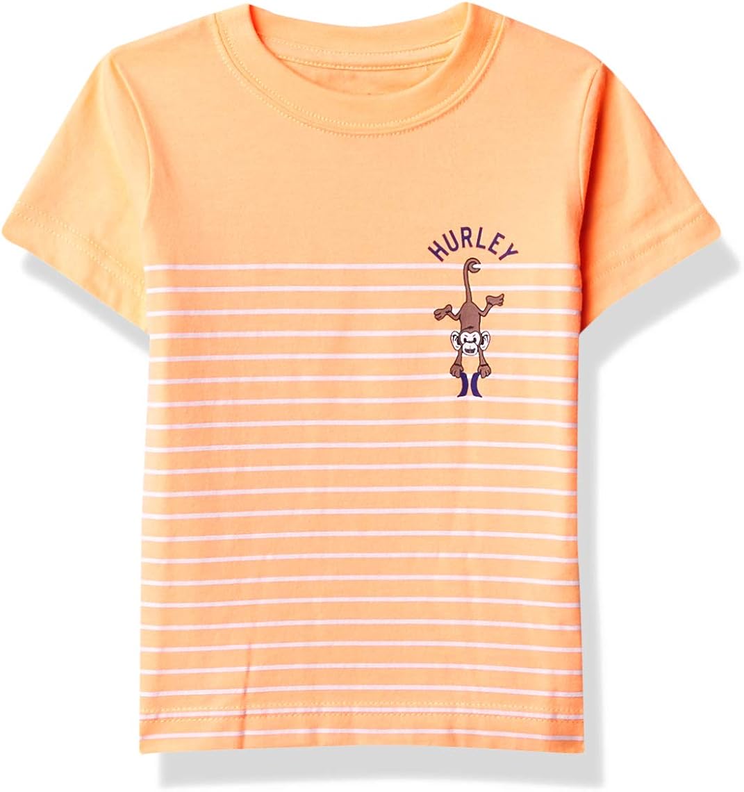 Hurley Boys Graphic T-Shirt - Soft, Durable Knit Tee For Everyday Wear - View #2
