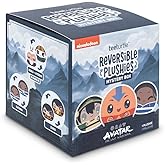 TeeTurtle Avatar The Last Airbender Series Reversible Plushie Mystery Box - 3-Inch Mini Two-Sided Blind Box Plush with Embroidered Details - Cute Collectible Surprise Toy for Kids, Teens, and Adults