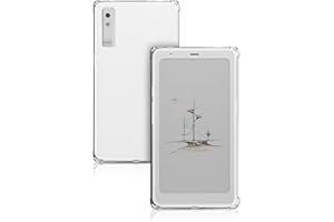 Case for Boox Palma 2 Pro,NOUKAJU E-Reader Protection Case with Pen Slot,Clear TPU,Drop-Resistant,Protection Cover for Boox P