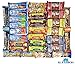 Snack Variety Pack, Healthy Bars Sampler & Care Package in a Blue Ribbon Gift Box (30 Counts) College Students Military Women Men Adult Kid Teens