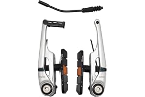 Box One 108 Millimeters Oversized BMX V Brake with Sealed Bearing Pivots, Flexible Cable Noodle, Cold Forged Arms & 2 Millime