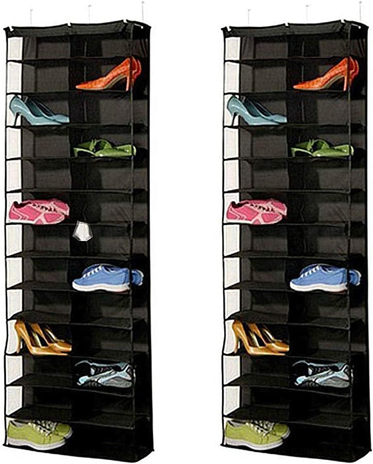 über der Tür hängend Schuh-Organizer, Schuhregal mit Taschen für 26