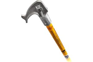 Jameson FG-6SFP 6-Foot Fiberglass Extension Pole Only – Hollow Core, Dielectric Tested, Lightweight Tree Trimming Tool