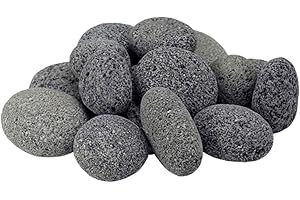 Aquascape Mixed Size, 50 lb Lava Stones, Gray, 78318