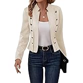 Women's Faux Suede Jackets 2025 Fall Casual Business Long Sleeve Open Front Cropped Blazer Jacket Coat