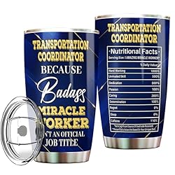 MONIZILUCKY Transportation Coordinator Tumbler