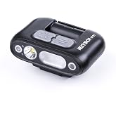 NEXTORCH UT31 Portable Clip-On LED Red Blue Signal Light USB Rechargeable | Mini Shoulder Signal Lamp for Cycling, Night Running, Outdoor, Traffic Guidance, Work Daily Use