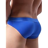 iKingsky Men's Sporty Pocuh Briefs Underwear Low Rise Bulge Under Panties