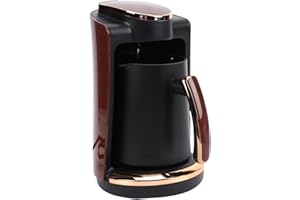 fosa Turkish Coffee Maker, 550W Electric Greek Coffee Machine with 250ML Single Cup for Home Office Travel Brewing