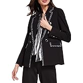 Anne Klein womens Compression Faux Double Breasted Jacket