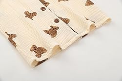 ACESTAR Toddler Little Girls Button Down Pajamas
