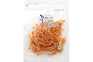 K-Herb Dried Squid – Korean Squid Flavorful Grilled Soft Butter Korean Dried Squid (Dried Squid Spicy (5.3 oz))