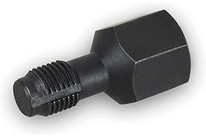 SIALVND M12 x 1.25mm Oxygen Sensor Thread Chasers for Clean and Repair Damaged Threads, Used with 3/4" Hex Socket or 3/8" Square Drive
