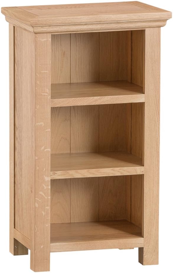 The Furniture Outlet New Sherwood Oak Small Narrow Bookcase Amazon.co